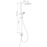 Well Bloom ITALY WELL BLOOM 64A 黑色轉駁式雨淋套裝